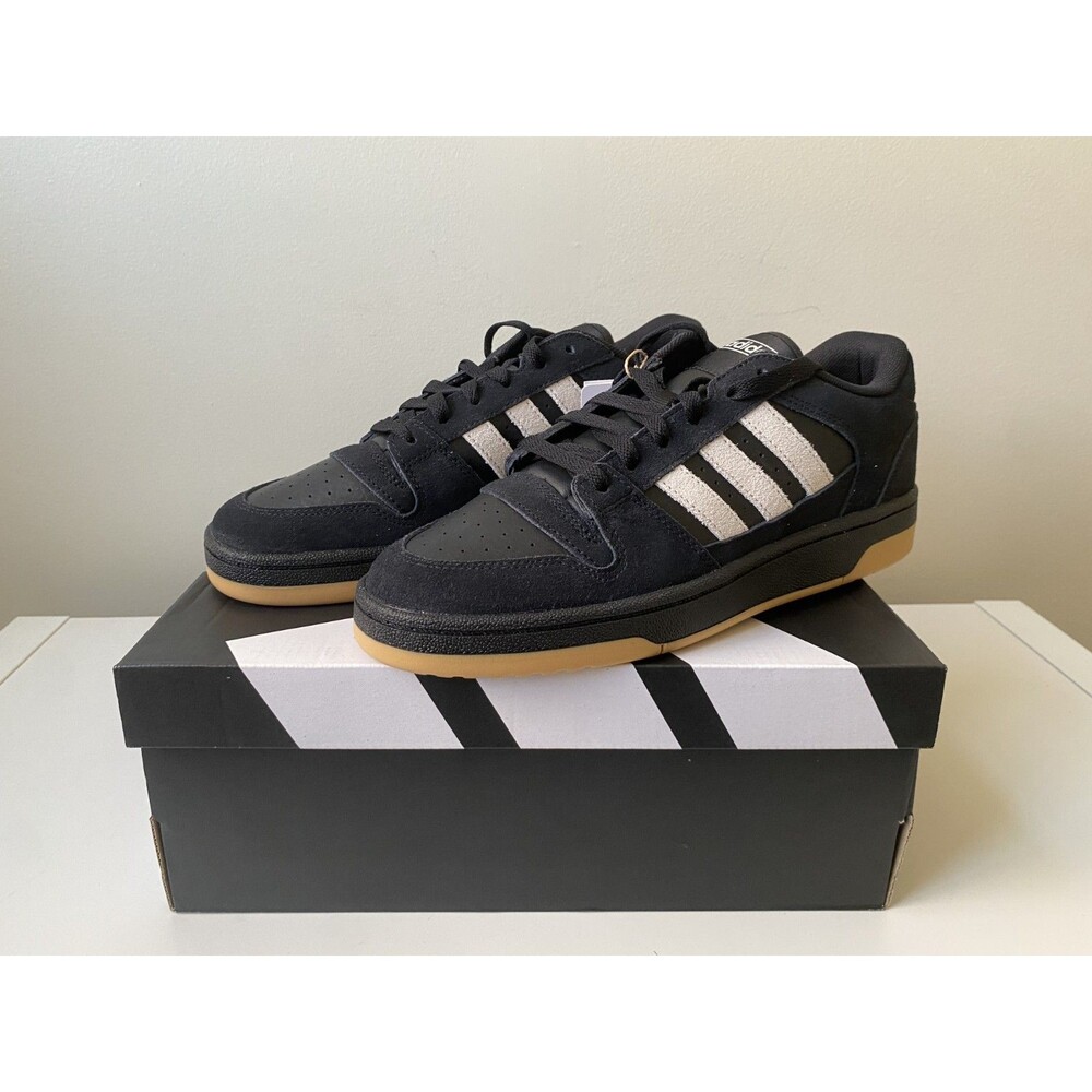 NEW Adidas Break Start Premium Low Core Black / Core White Men's 8.5 Women's 9.5